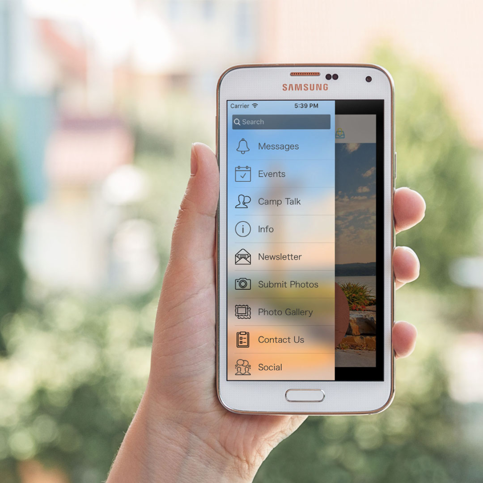 screenshot of Go Church App